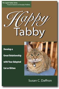 happy tabby cover